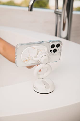 Popsockets Multi-Use Phone Mount Dash Mount, Windshield Phone Mount, And Phone Mount For Desk - White #TOP4