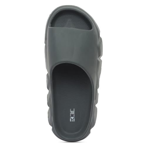 Image of Hygear Men's Warrior EVA Slides | Ultra Soft Cushion | Lightweight | Waterproof | Stylish |Anti-Skid | Comfortable Everyday Slides for Men