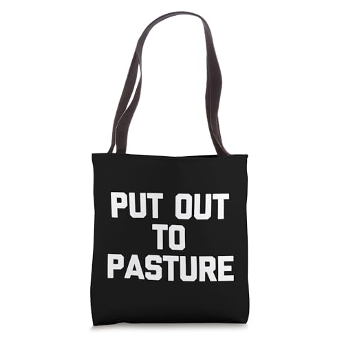 Bolsa Tote con frase divertida sobre jubilación