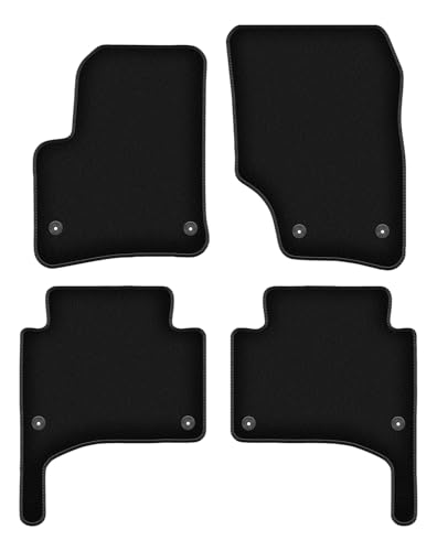 Wielganizator Tapis de Voiture en Velours sur Mesure, compatibles avec Porsche Cayenne I (2002-2010) - Qualité : Basic | Ajustement précis, sous-Couche...