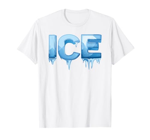 Ice Lazy Halloween Costume Funny Last Minute Men Womens Kids T-Shirt