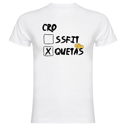 Camiseta Original de Manga Corta para los Amantes de Las croquetas, Camisetas Divertidas, Camisetas Personalizadas (M)