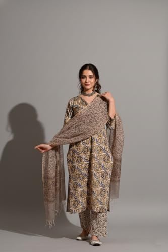 Image of NAINVISH Rayon Kurta Set Women