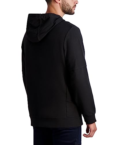 KARL LAGERFELD mens Reverse French Terry Hoodie With Kocktail2