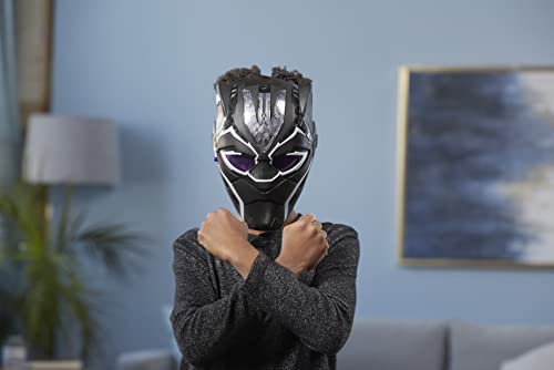 MARVEL Máscara Luminosa Black Panther Legacy Collection - Pantera Negra Vibranium - F5888 - Hasbro,