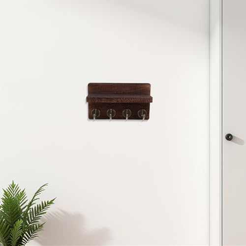 Perchero de Pared de Madera decorativo y funcional para regalar 8