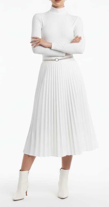 XFit Women's Mock Turtle Neck Long Sleeve Thong Tops Bodysuit Jumpsuit - Image 9