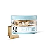 Wood Tips 9mm Mini Natural Rolling Filters - 50 Pack – for Cannagar Cigar Donut Hashhole Handrolls