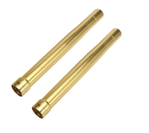 475 mm 2 × Motorrad vorne außen Gabelrohre Gold passend für Kawasaki Z1000 Z 1000 2014-2018 2015 2016 2017 44008-0070-499
