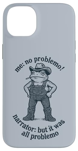 Western Frog Meme Me No Problem i[^[ JE{[C X}zP[X iPhone 14 Plus p