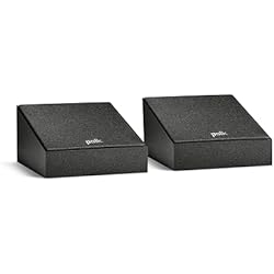 1 of Polk Monitor XT90 Hi-Res Height Speaker Pair for 3D Sound Effect - Dolby Atmos-Certified, DTS:X and DTS Virtual:X Compatible, Surround Sound Speakers, 4