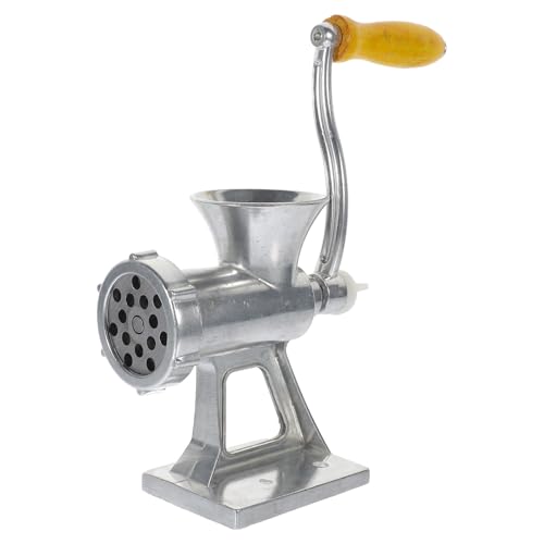 Tofficu Picadora Manual de Carne Multifuncional para Embutidos sin Electricidad con Diseño Ergonómico para Uso Doméstico y Exterior Herramienta Segura y Fácil para Hacer Salchichas