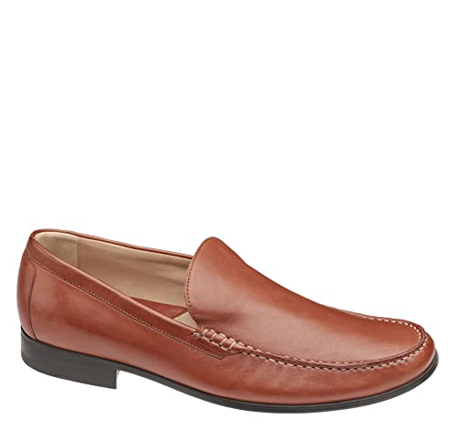 Johnston & Murphy Men’s Cresswell Venetian Shoe | Flexible Rubber Sole | Soft Leather Material | Foam-Cushioned Insole2