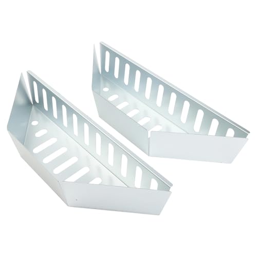 Opatiny Cestini a carbonella per barbecue in acciaio inox, confezione da 2, con pulizia senza sforzo della cenere e tecniche di cottura indiretta/diretta migliorate