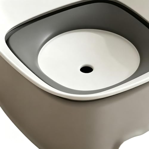 Auslaufsicherer Wassernapf für Hunde, -Trinknapf | Slobber Stopper Wassernapf Hund | für alleine, Ecken, Essbereich, Wohnung, Küche, Wohnzimmer, Zuhause-8