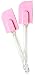 Pink Silicone Spatula (10 inch, 1 Piece Set) – Heat Resistant, Non-Stick Baking and Pastry Tool – Hand Mixer for Cake, Pie, Chocolate, Pancakes & More – Food Prep Kitchen Utensil – Dishwasher Safe