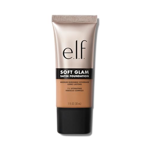 e.l.f. Soft Glam Foundation, Medium Coverage, Long-Lasting & Buildable Foundation for A Smooth Satin Finish - Image 3