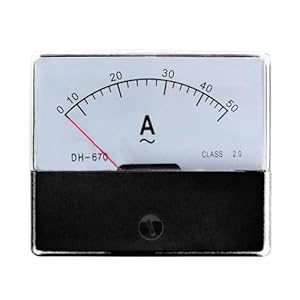 Dcjjlwig DH670 Analog Amperemeter 1-500A Rechteck