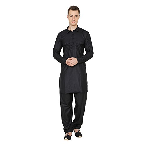 Image of Royal Kurta Men's Cotton Pathani Suit