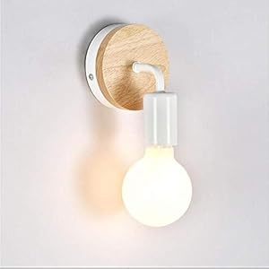 Qyyru Applique murale vintage avec interrupteur, abat-jour industriel industriel semi-cercle en métal abat-jour personnalité fer E27 mur/lampe/lumière, couloir éclairage décoratif for cuisine bar