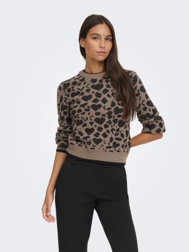 Jdylorraine Animal L/S Pullover KNT Noos – Ansicht 5