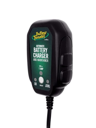 Deltran Battery Tender Junior 12Volt 800mAh AGM, Flooded, Gel, or Lithium (LiFePO4) 022-0199-DL-WH