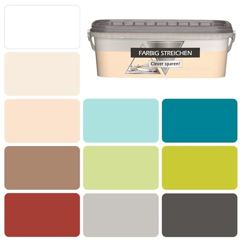 CHANTEMUR Wandfarbe farbig streichen Deckenfarbe...