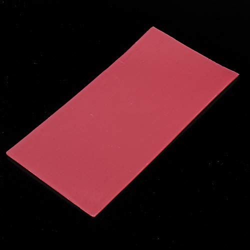 Image of Dental Base Plate Wax, Gum Base Plate Casting Dental Wax Sheets Red Dental Care Wax Auxiliary Material for Dentures Dental Waxing Instruments Utility Bite Wax Dentist Lab Supply 10Pcs(1.5mm)
