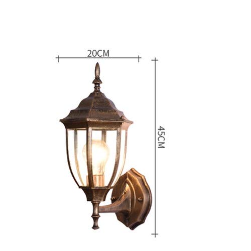 Sconce light classique jardin et balcon pour sublimer vos soirées d'été