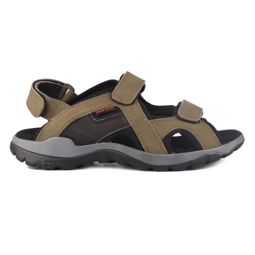 Image of Red Chief Leather Sandals for Men