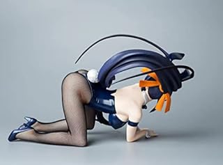 PONPERI New Crazy Popular 30CM Exquisite Limited Edition Anime High School DxD Himejima Akeno Bunny Beautiful Girl Freeing PVC Figure Adult Toy Collectible Model Animated Ornaments Statue Decor Gift