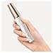 Braun FaceSpa Face Epilator, Hair Removal with Facial Cleansing Brush Head, Toning Head & Charger Stand, Wet & Dry, SE912, White/Bronze