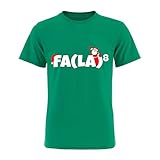 Geek Nerdy - FA la la la la Christmas T-Shirt Funny Shirts for Men Funny Christmas Shirts Cotton Tee Math Shirt
