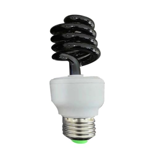Bemonew Lámpara exterminadora de Insectos, luz Ultravioleta Fluorescente, Trampa para Moscas, Bombilla Negra para Insectos, 20W, 220V, para Estanque de Peces y huerto