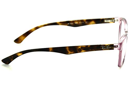 ARMAÇÃO OCULOS GRAU RAY BAN RB7033L 5928 54 VINHO TRANSLUCIDO