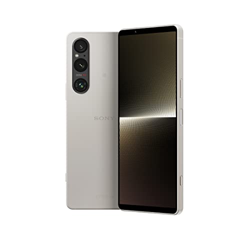 Amazon.co.jp: Sony Xperia 1V Platinum Silver SIM Free Smartphone