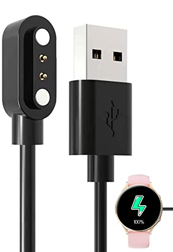 2 Packungen Smartwatch-Ladekabel, kompatibel mit CyberDyer Smartwatch QS06, magnetischem Ersatz-Ladekabel Cover