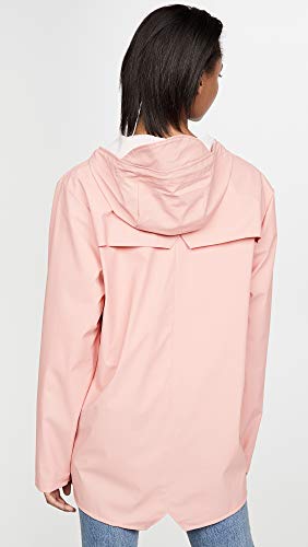 Image of RAINS Women's Jacket, Coral, Pink, M-L