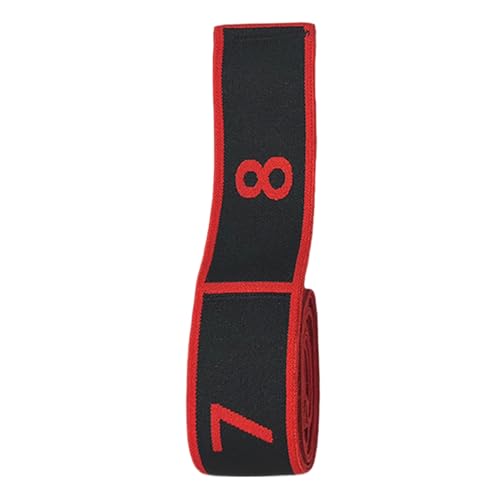 Banda elástica con números, equipo de entrenamiento muscular | Banda para pilates y estiramientos – para hombres y mujeres principiantes, expertos, casa, oficina, viaje, gimnasio, casa