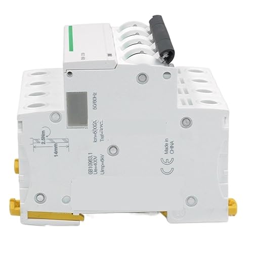 MCB Acti 9 A9F19420 Mini disyuntor magnético Schneider tipo D 20A 4P 3
