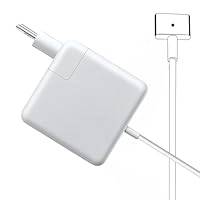 SCOVEE 60W T-Tip Caricatore MacBook Pro, Adattatore T-Tip 60W Rapido Compatibile con Mac Book Air & Mac Book Pro 11 '' e 13 '' pollici 2012~2018,Modello A1425, A1435, A1502, A1465