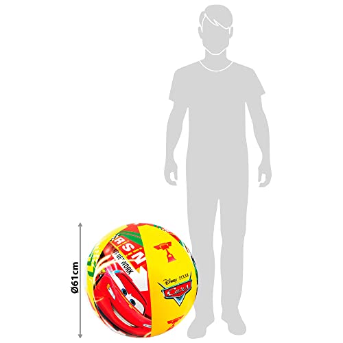 Bola de Praia Disney Carros Intex 61cm