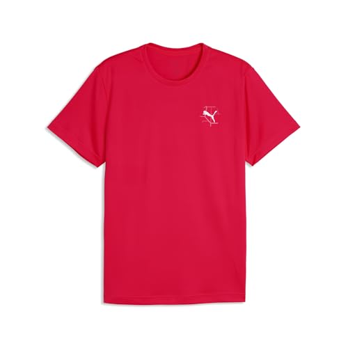 T-Shirt Puma M Run Illustrative Graphic en coton respirant pour homme et femme