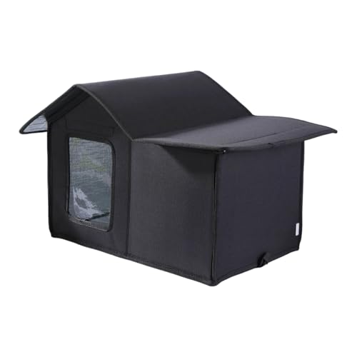 Einfach zu montierendes, faltbares Hundeheim, schnelle Einrichtung und Lagerung, bietet Schutz Freien, Haustiernest für obdachlose Katzen, einfache
