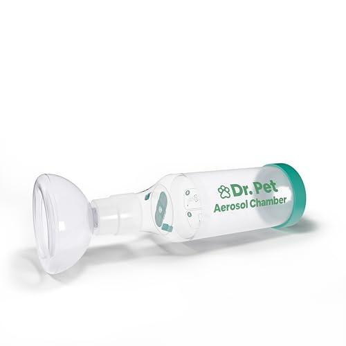 Image of Dog Aerosol Chamber (3 Masks) - Canine Inhaler Spacer for Dogs - Includes 3 Masks to Fit All Dogs (Premium Quality)