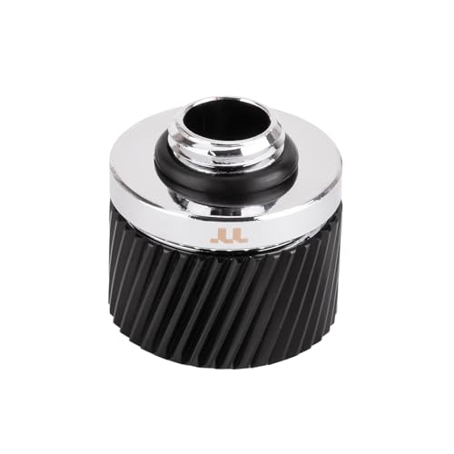 Image of Thermaltake Pacific SF Hard Tube 16mm OD Compression Silver Black /DIY LCS /Fittings CL-W389-CA16BL-A