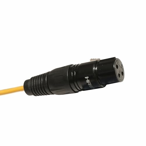 Image of Hawk HSX4LU05 XLR Snake Cable (4 Channels) 5 M Patch Studio, Stage, Live Sound Recording Multicore Cords | Pro Audio Shielded Female to Male Microphone Cables