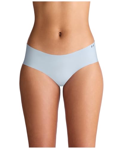 Image of Under Armour Women's 3-pack Pure Stretch No Show Hipster Underwear, All-day Comfort & Ultra-soft Fit
