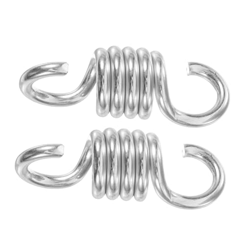 FUTUREORYY 2 pièces Ressort Suspension Balançoire Robuste Kit Fixation pour Chaise Hamac Suspendue et Balançoire de Porche Installation Rapide et Polyvalente