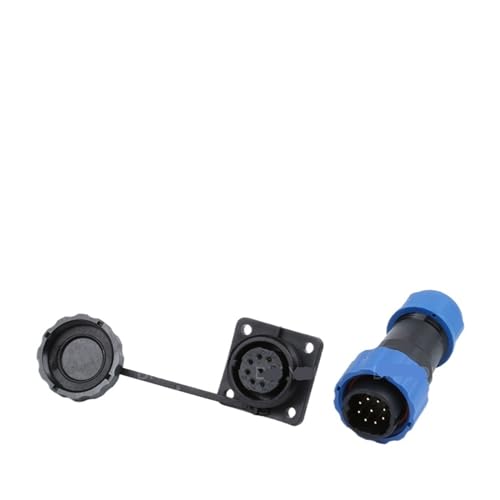 SP20 IP68 �p�^ 4 ���t�����W�h���R�l�N�^�v���O�\�P�b�g 1/2/3/4/5/6/7/9/10/12/14Pin �d�C�q��R�l�N�^(SP20-9S)